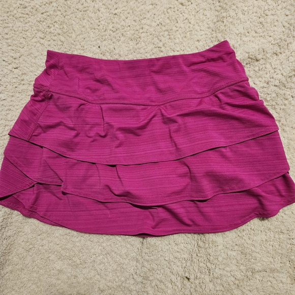 Athleta Pants - Athleta Pink Layered Skort